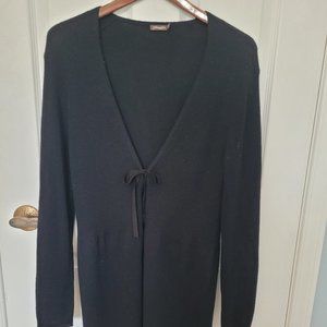 🌟 Elegant 100% Cashmere Black Cardigan - J. McLaughlin - Size Large